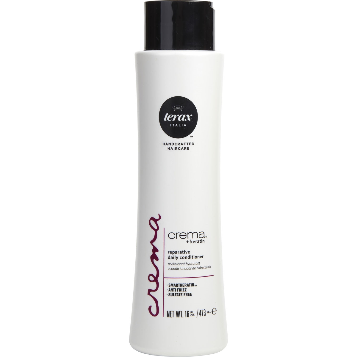 322841 16 Oz Unisex Crema Plus Keratin Rinse Out Hair Conditioner