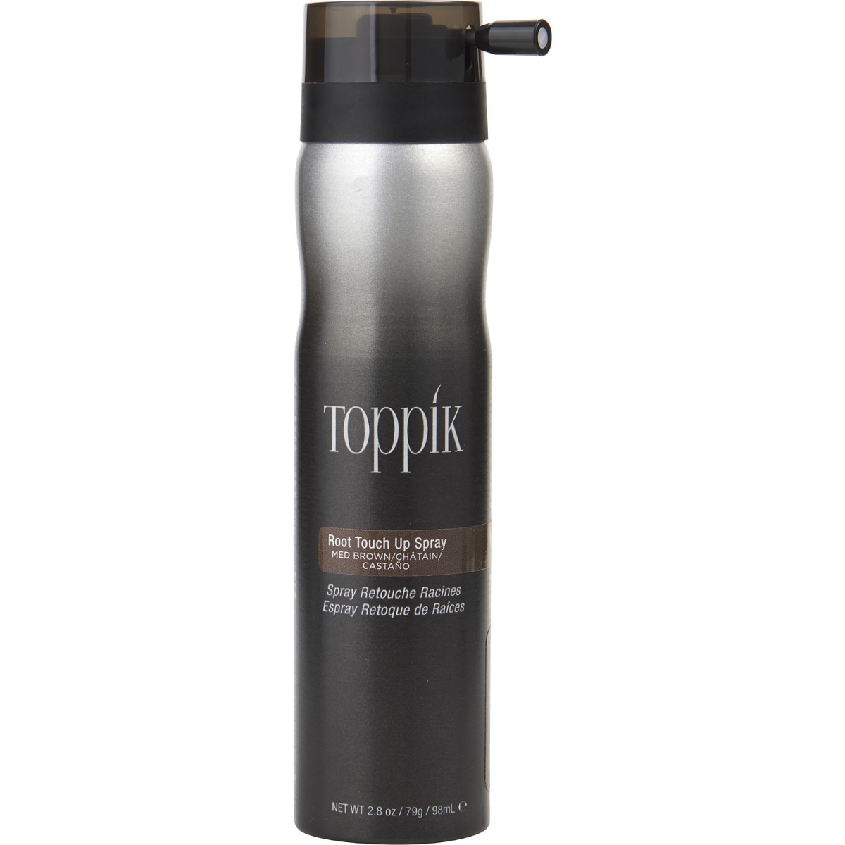 336840 2.8 Oz Unisex Root Touch Up Hair Spray, Brown - Medium