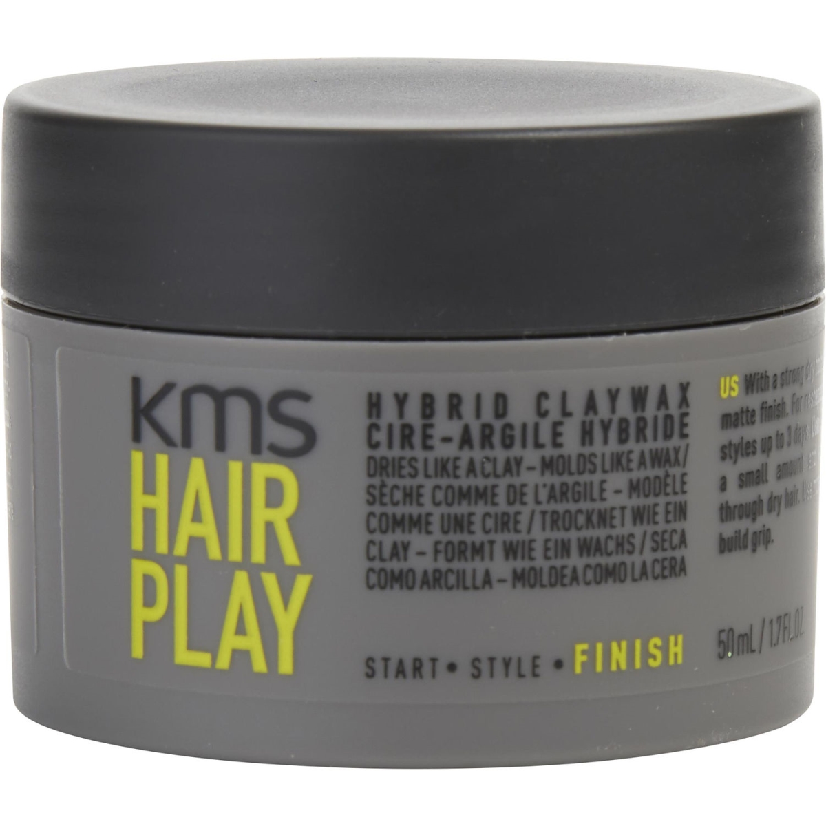 341429 1.7 Oz Unisex Hair Play Hybrid Claywax