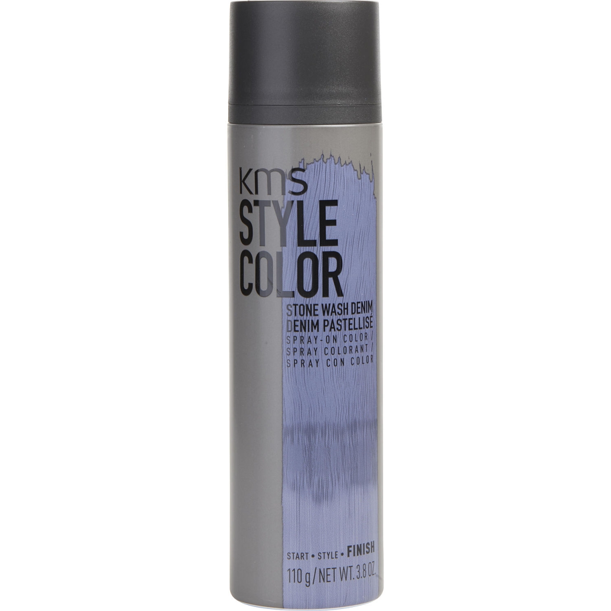 341466 3.8 Oz Unisex Style Color Hair Spray Stone Wash, Denim
