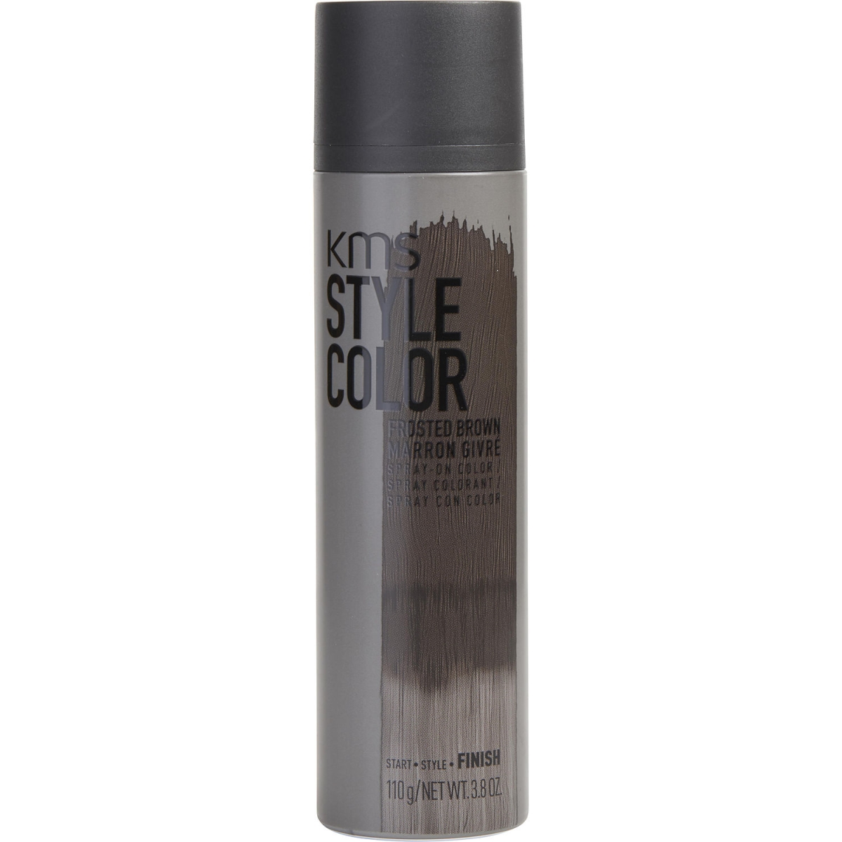 341468 3.8 Oz Unisex Style Color Hair Spray, Frosted Brown