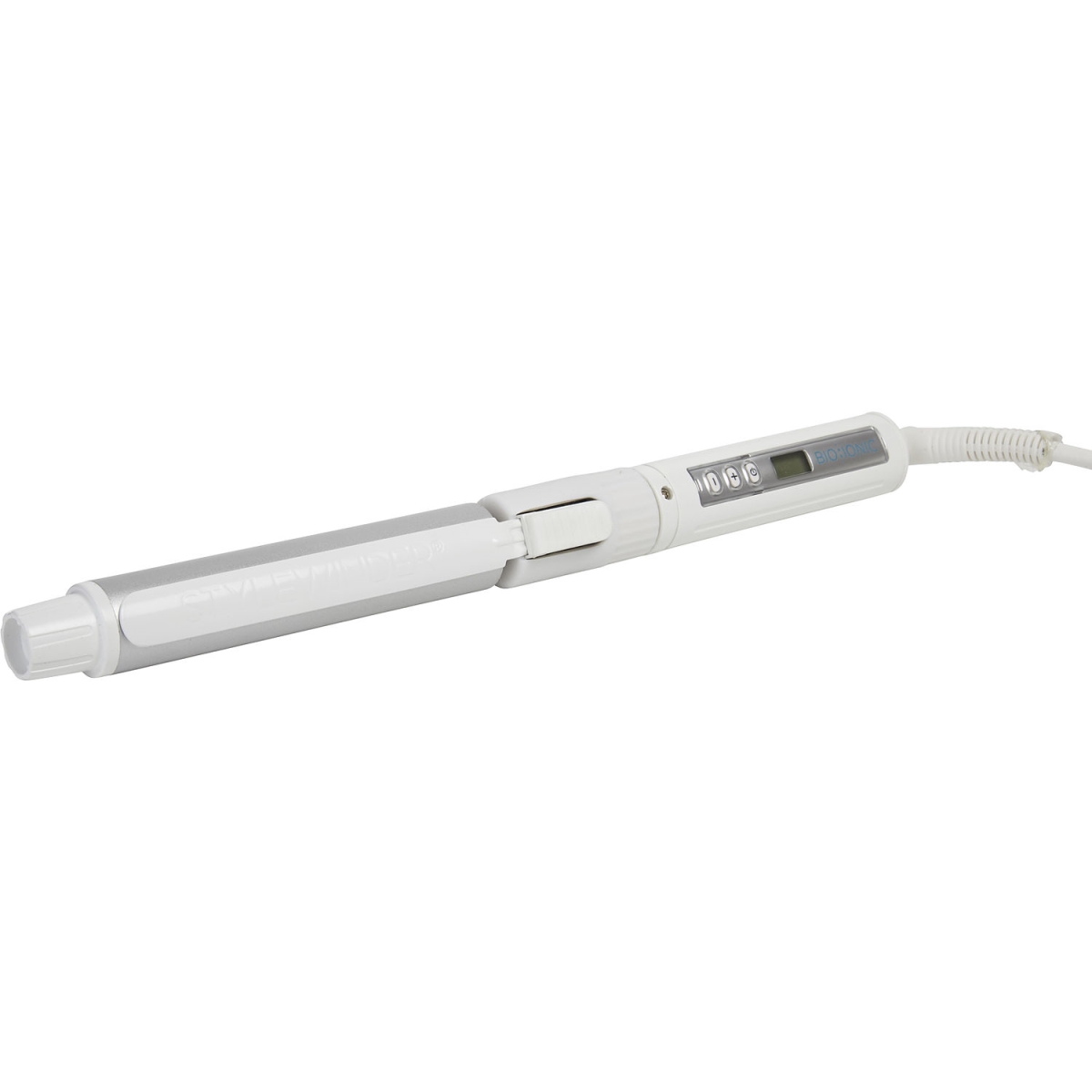 338781 1 In. Unisex Stylewinder Rotating Iron Styling Tool, White