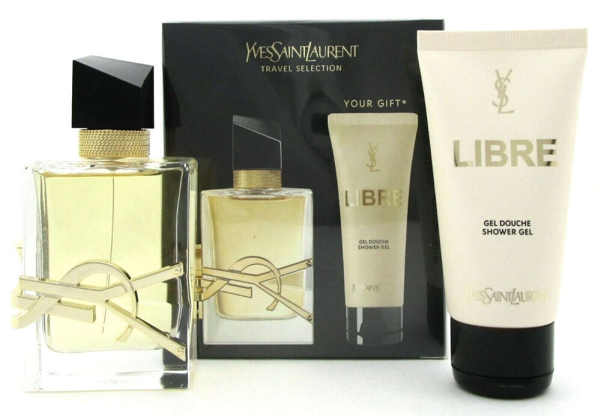 1.7 oz Womens Libre  Eau De Parfum Spray with Shower Gel
