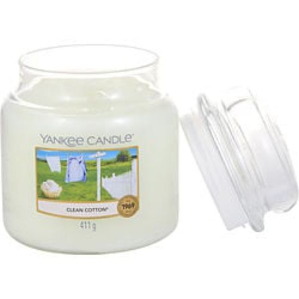 EAN 5038580000115 product image for 360113 14.5 oz Clean Cotton Scented Medium Candle Jar for Unisex | upcitemdb.com