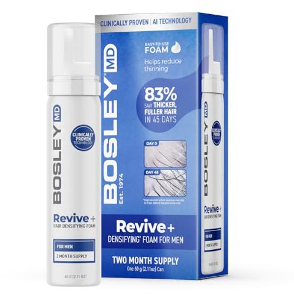 478042 2.11 oz Mens Revive Plus Densifying Treatment Foam for Unisex