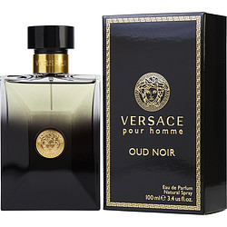 237817 Versace Pour Homme Oud Noir 3.4 Oz Eau De Parfum Spray