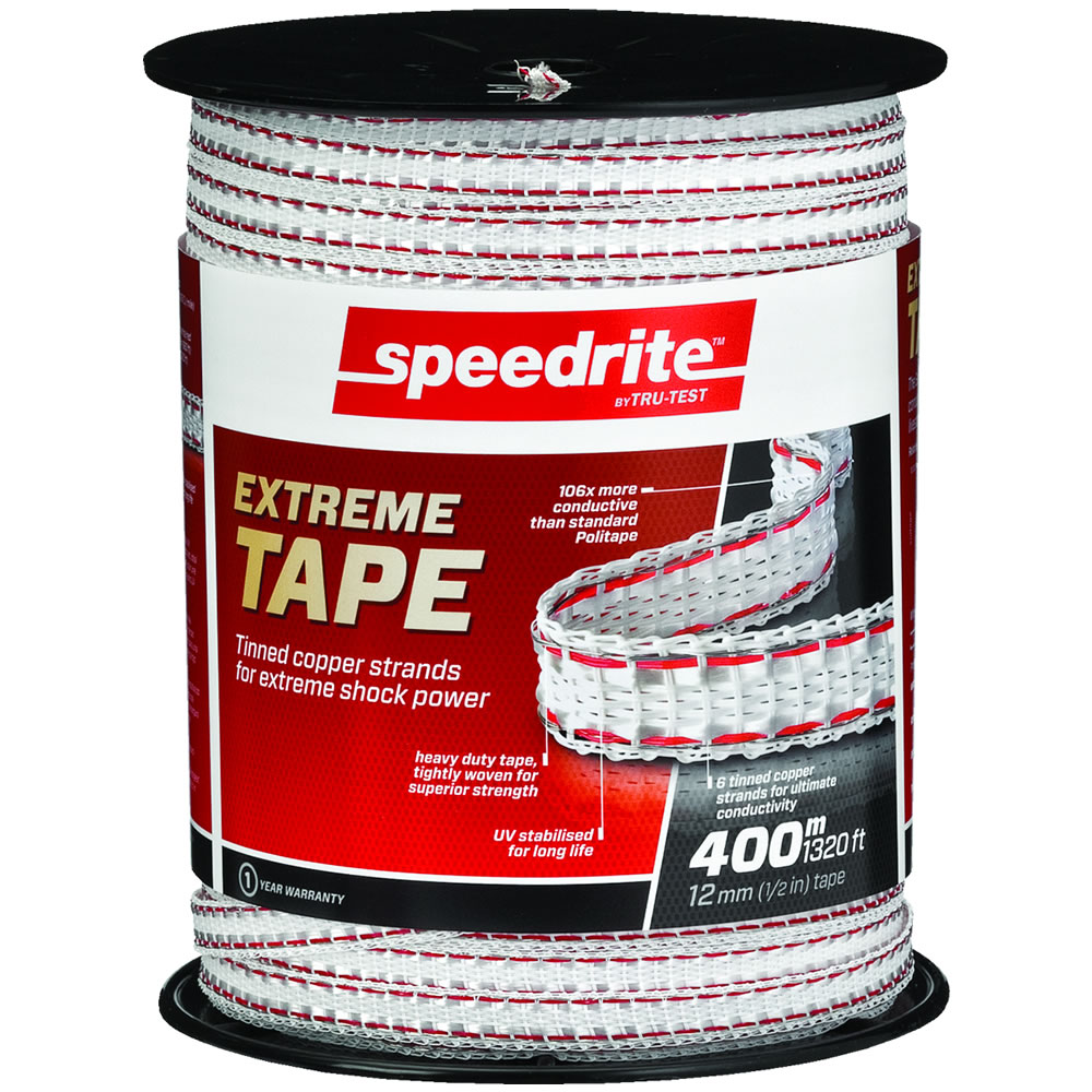 Speedrite Sp052 1320 Ft. - 0.5 In. Extreme Poly Tape - White