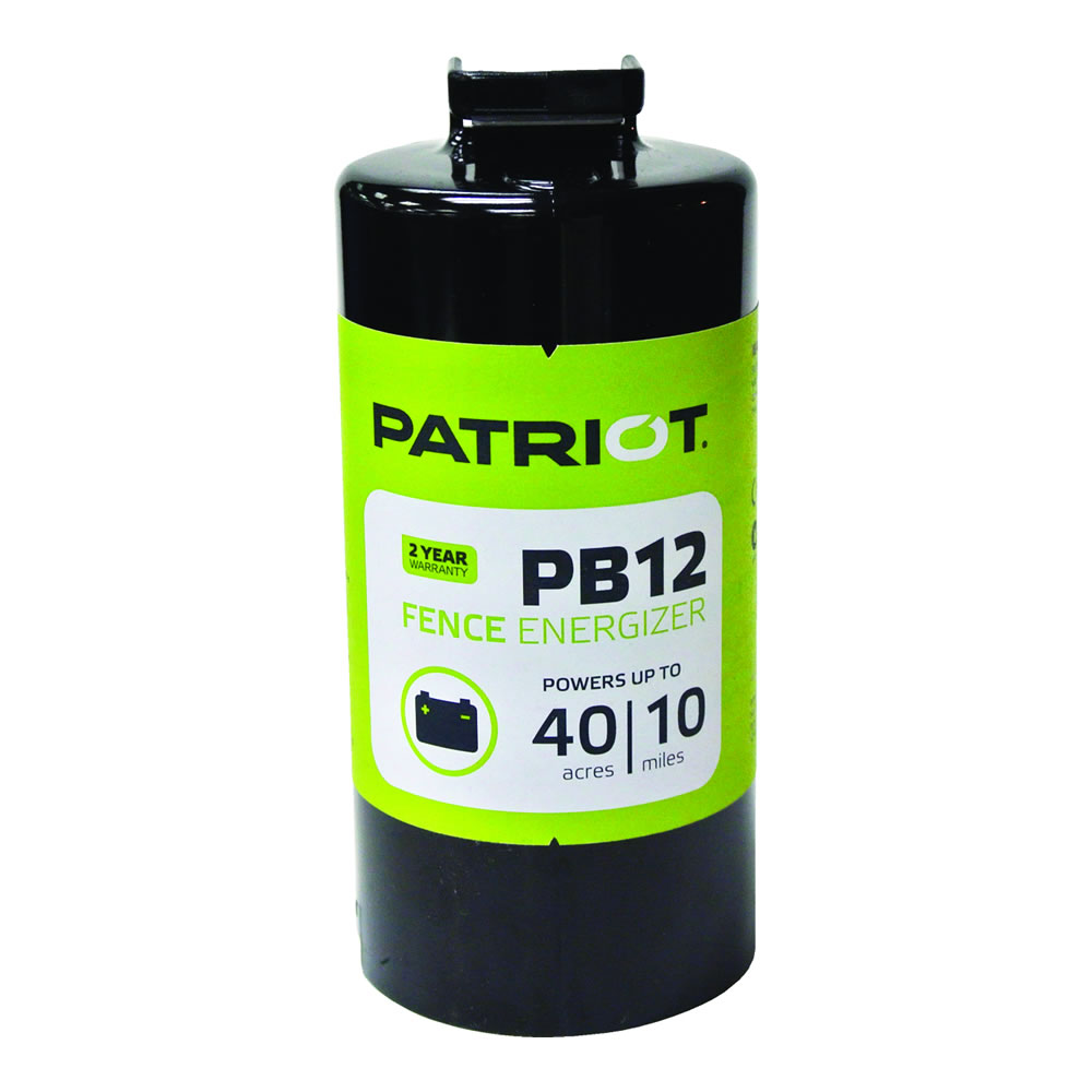 820947 0.12 Joule Pb12 Battery Energizer - Black