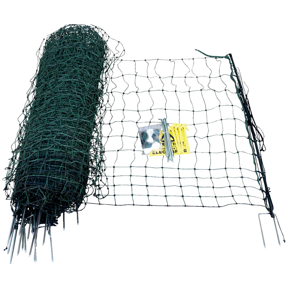 828939 165 Ft. Poultry Electric Netting - Green