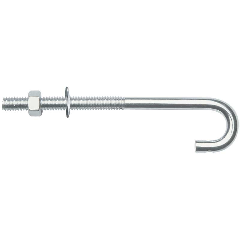 Fa3629 0.37 X 5 In. L J-bolt Only Round Style 304 Stainless Steel