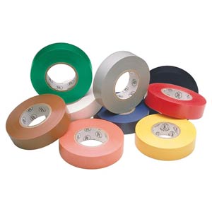 0.75 In. X 60 Ft. Colored Electrical Tape - Gray