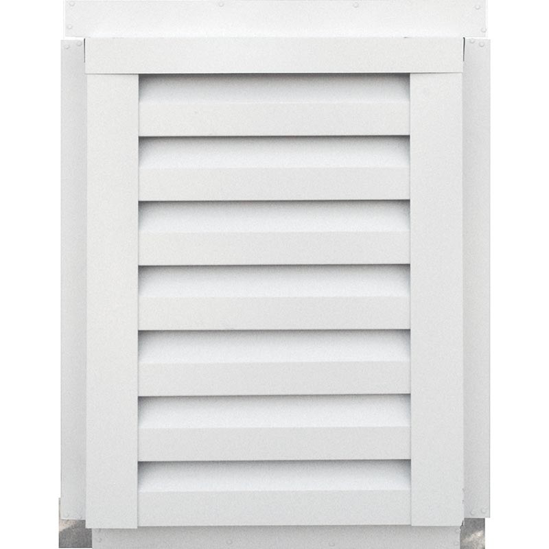 24 X 30 In. Wall Louver With Durable Vents