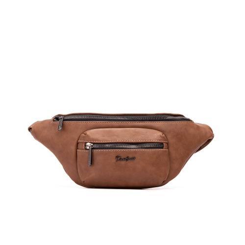 Cm5371-bro Women Leather Cross-body Bag, Brown