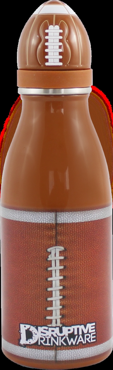 Hy-sp12-ftb Football Hydration Sports Bottle & Double Wall Stainless Steel - 12 Oz
