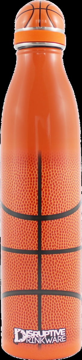 Hy-sp25-bkb Basketball Hydration Sports Bottle & Double Wall Stainless Steel - 25 Oz