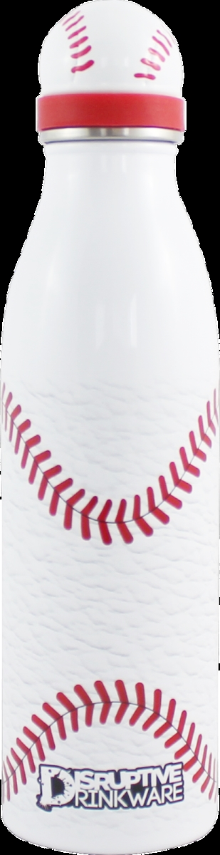 Hy-sp17-bsb Baseball Hydration Sports Bottle & Double Wall Stainless Steel - 17 Oz