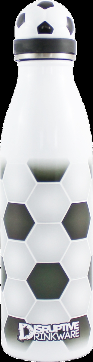 Hy-sp17-scr Soccer Hydration Sports Bottle & Double Wall Stainless Steel - 17 Oz