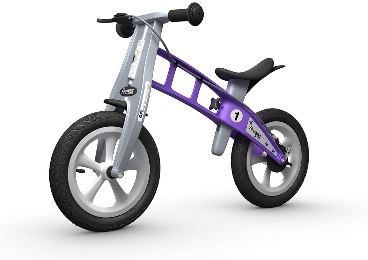 Firstbike L2013 Street Balance Bike With Brake - Violet