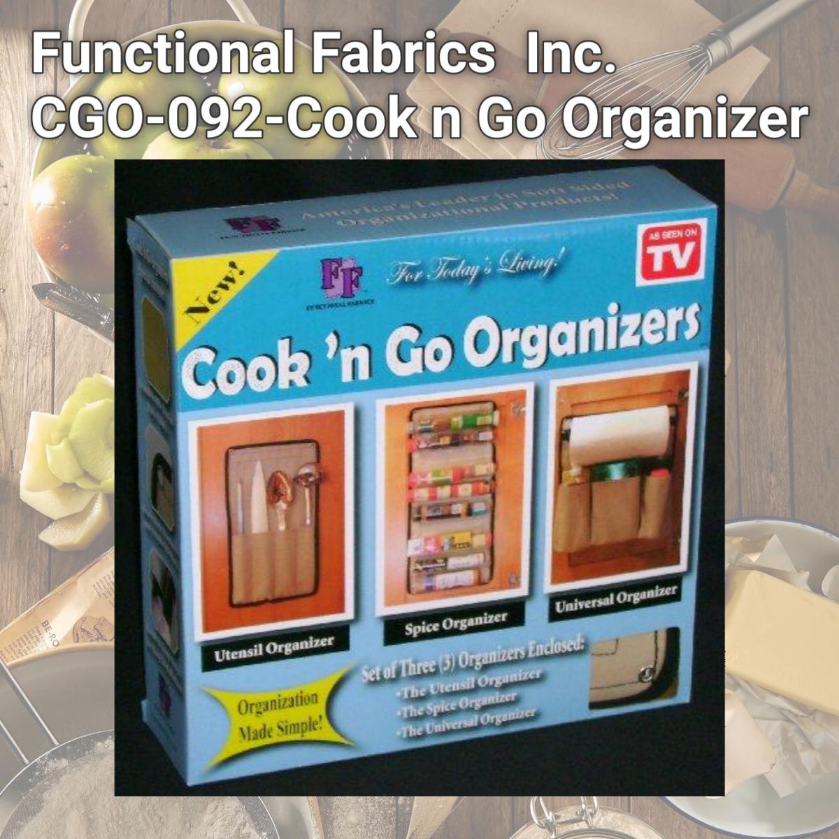 Picture of Functional Fabrics  Inc. CGO-092-Cook n Go Organizer