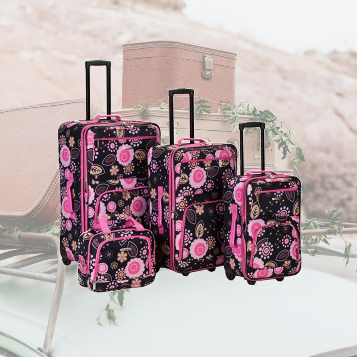 Picture of Rockland F108-Pucci 4 Pc Pucci Luggage Set