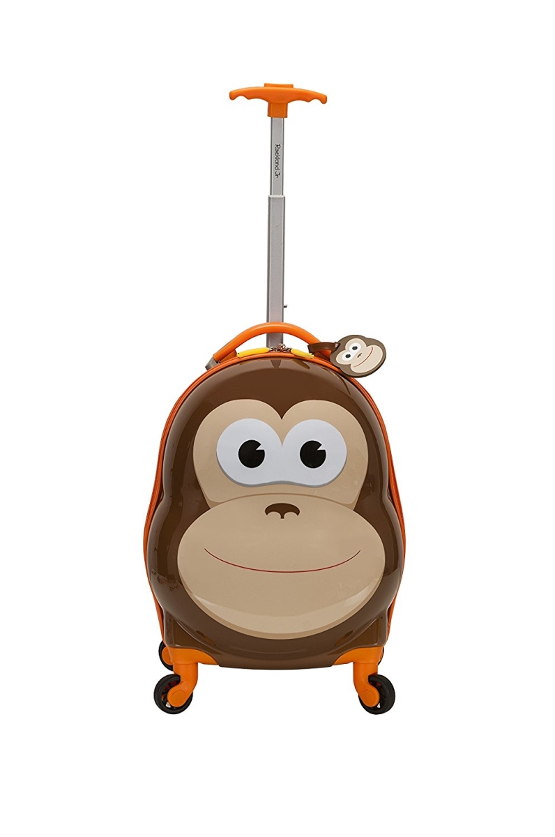 B02-monkey Monkey Printed Polycarbonate Carry On Luggage