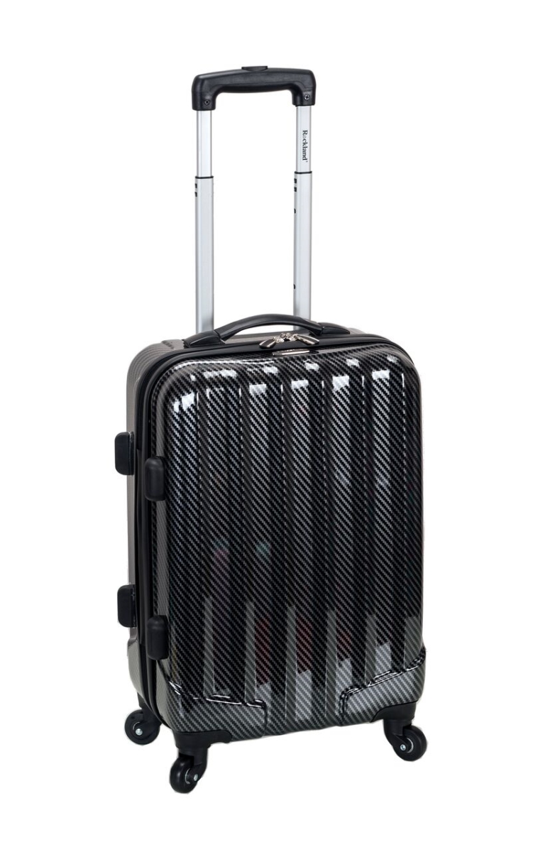 20 In. Abs Upright Carry On With Spinner Wheels