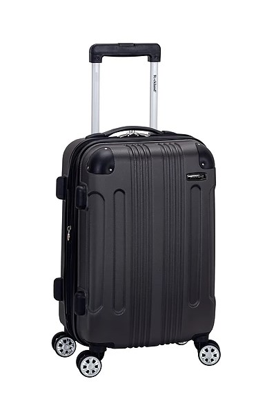 F1901-grey Sonic Abs Upright Spinner Luggage - Gray