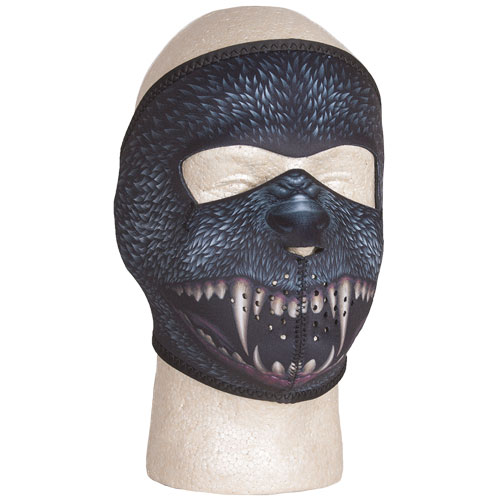 72-632 Neoprene Thermal Face Mask, Wolf