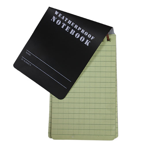 Foxoutdoor 39-048 4 X 6 In. Military Style Weatherproof Notebook - Coyote