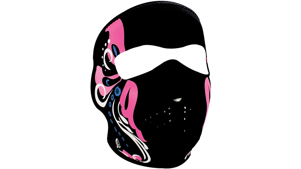 Foxoutdoor 72-603k Youth Neoprene Face Mask Full, Mardi Gras - Assorted