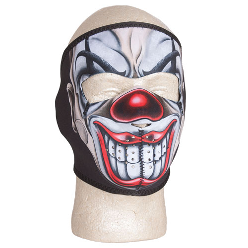 Foxoutdoor 72-631 Neoprene Thermal Face Mask, Chicano Clown