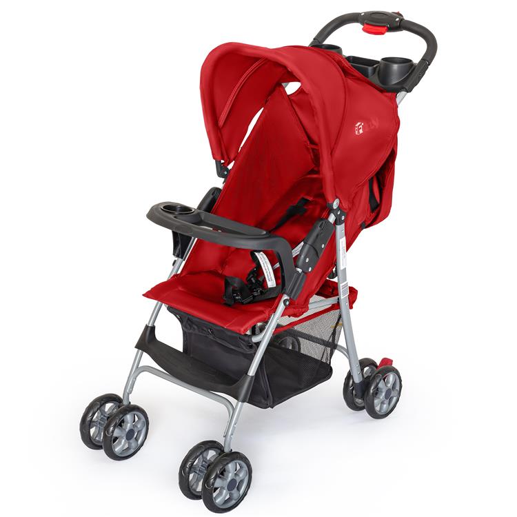 700a-r Lightweight Stroller, Red