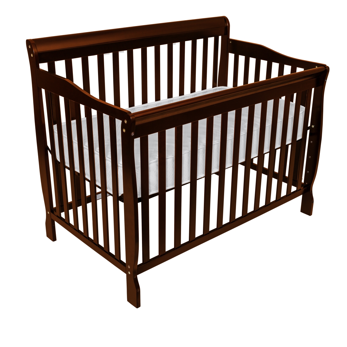 925-c 925 Full Size 4 In 1 Crib 3 Positions - Cherry