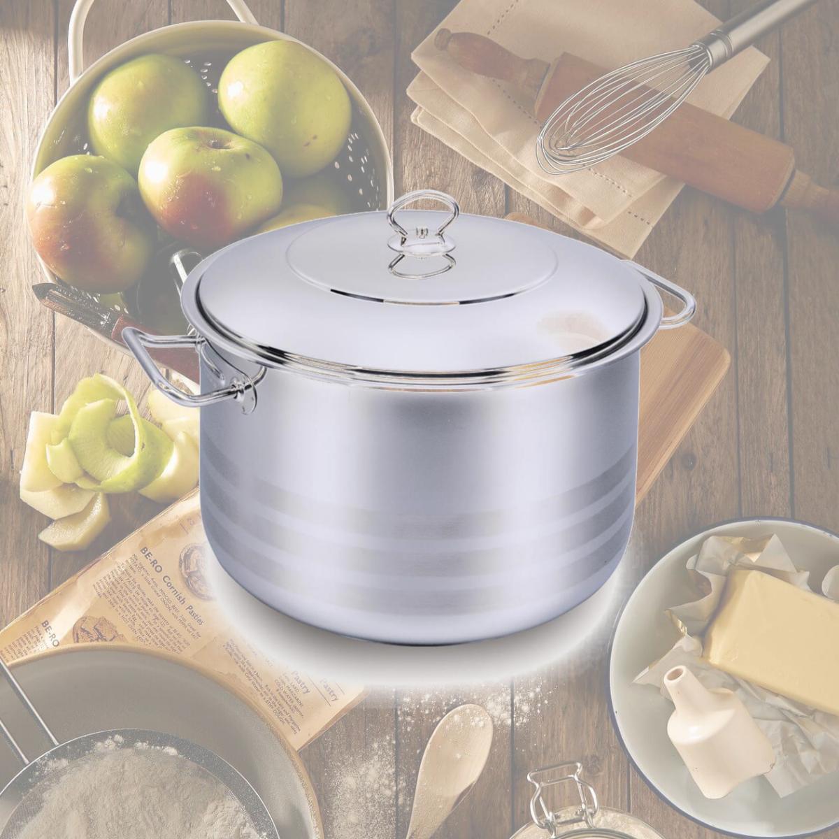 Picture of YBH Home A1944 Astra 16 Quart Casserole Stockpot With Lid