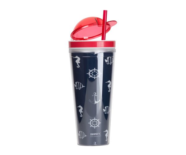 Ac3010ss Slurp N Snack Tumbler For Snack And Drink - Sealife