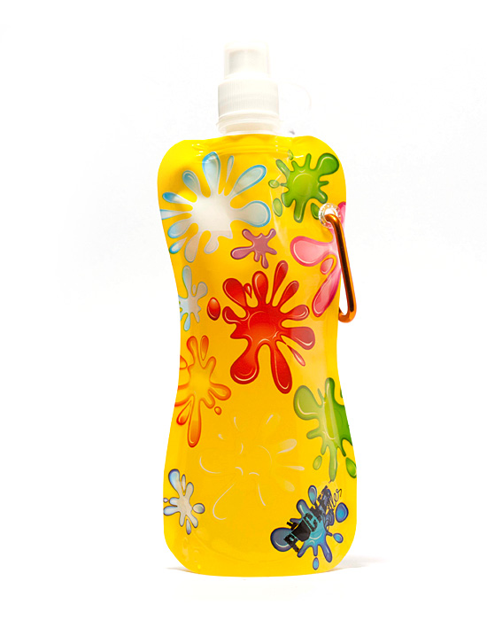 Cb1005 Pocket Bottle, Yellow Splash