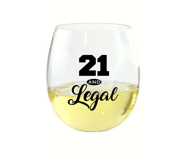 Ed1001-a2 21 Legal Everdrinkware Wine Tumbler- Pack Of 4