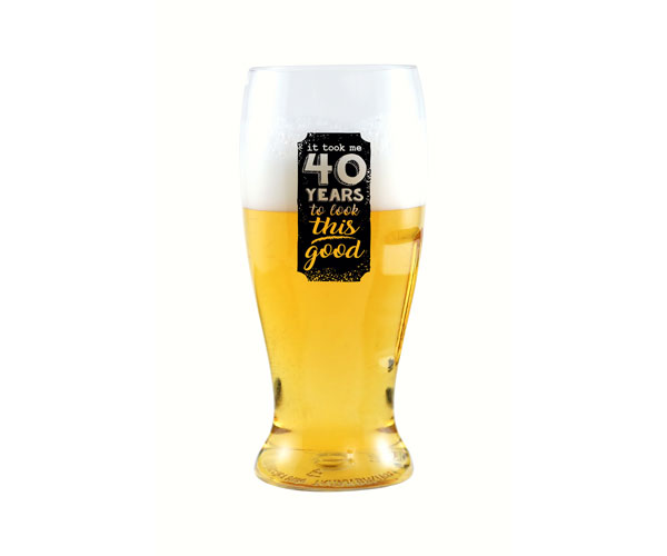 Ed1003-a4 It Took Me Fourty Years Everdrinkware Beer Tumbler - Pack Of 4
