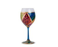 Hp5005 Carnival Festivity Wine Glass - Blue