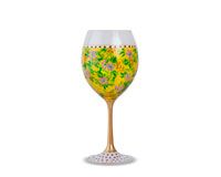 Hp5014 Natures Splendor Wine Glass - Yellow