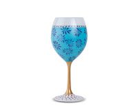Hp5016 Natures Splendor Wine Glass - Blue
