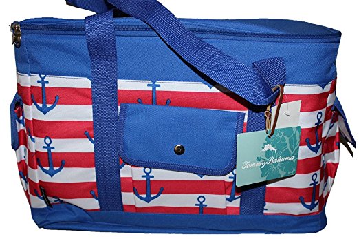 P1001 Insulated Beach Tote - Anchors