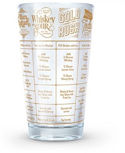 Fred5192625 Good Measure Cocktail Recipe Glass - Whiskey
