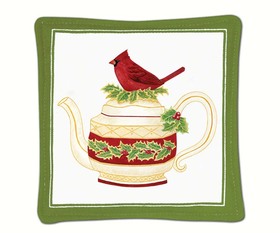 Acs11337 Cardinal Teapot Single Mug Mat