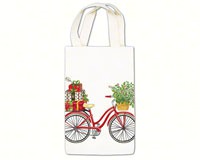 Ac19335 Holiday Bicycle Gourmet Gift Caddies