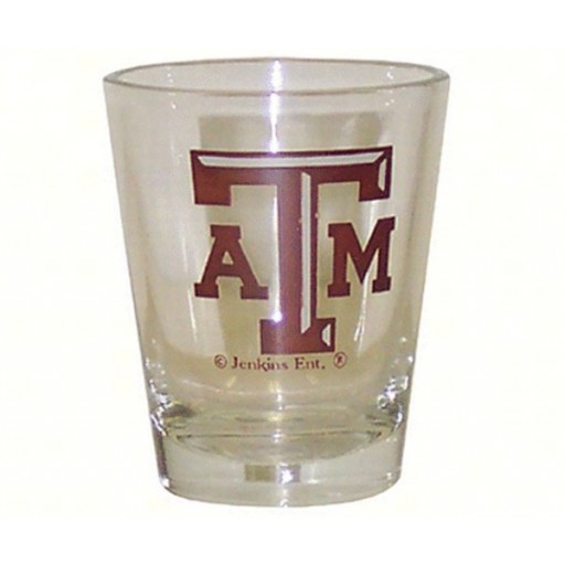 30610 Shot Glass Logo - Texas A&m Aggies