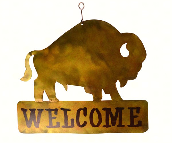 Geblueg537 Bison Welcome Sign