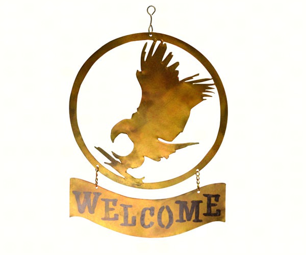 Geblueg538 Eagle Welcome Sign