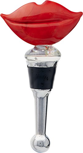 Ls Arts Bs-481 Bottle Stopper - Red Lips
