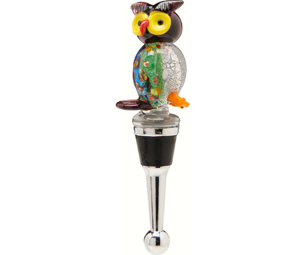 Ls Arts Bs-515 Bottle Stopper - Owl